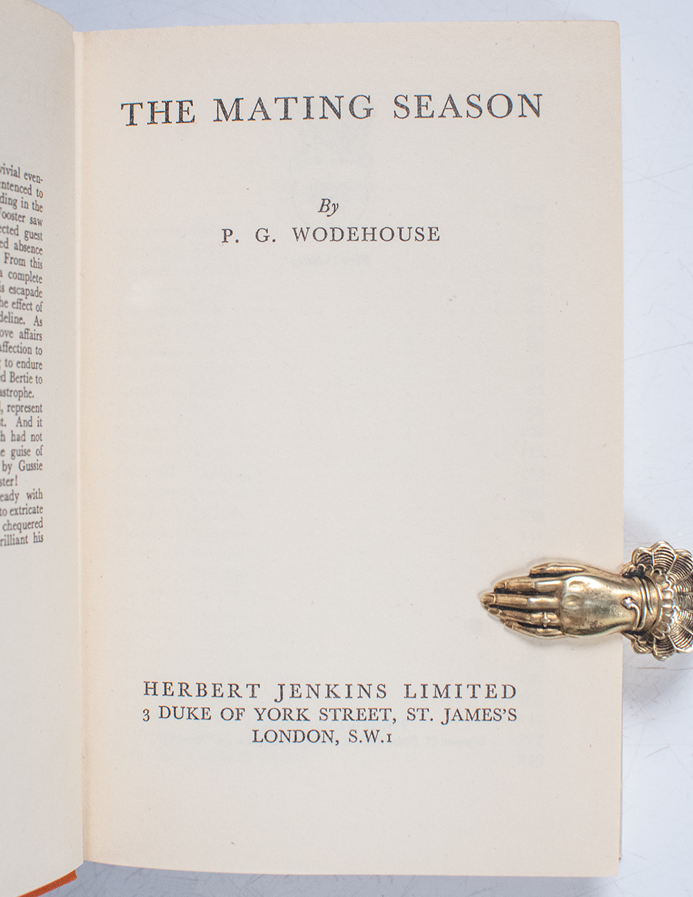 The Mating Season.