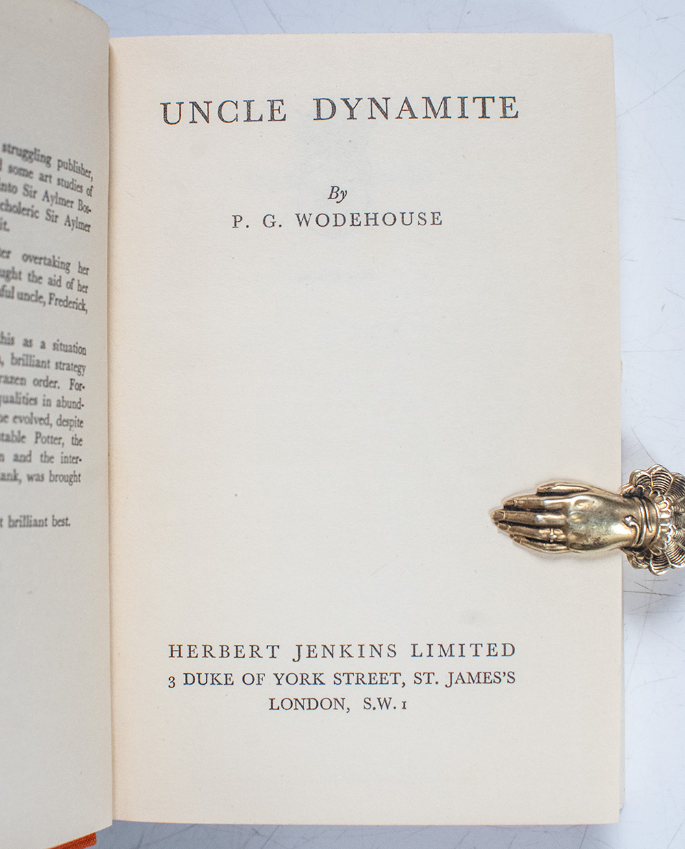 Uncle Dynamite.