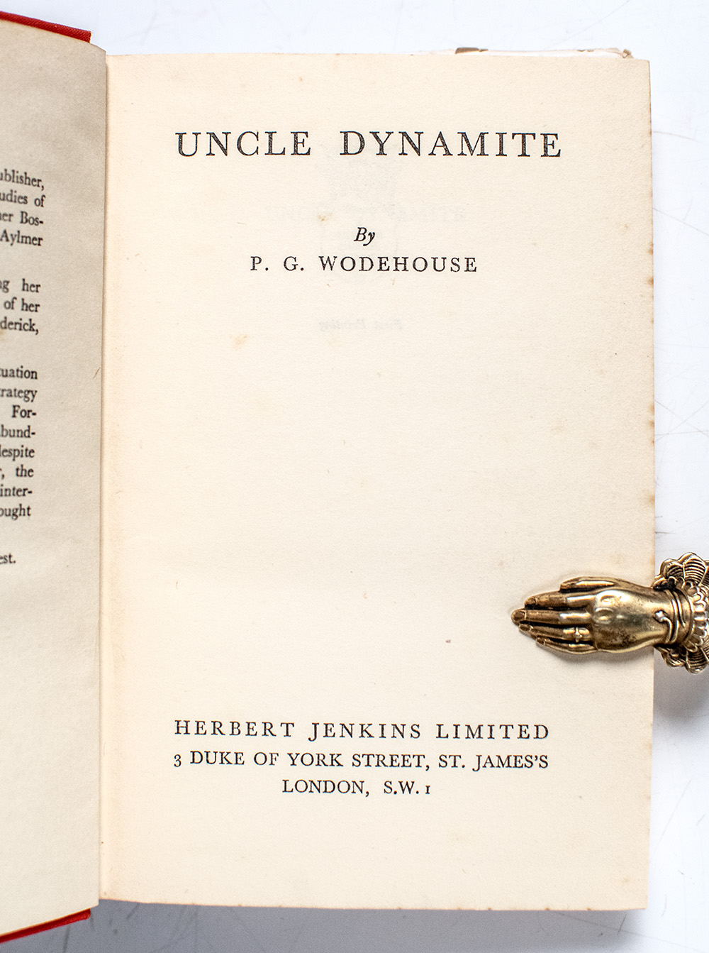 Uncle Dynamite.