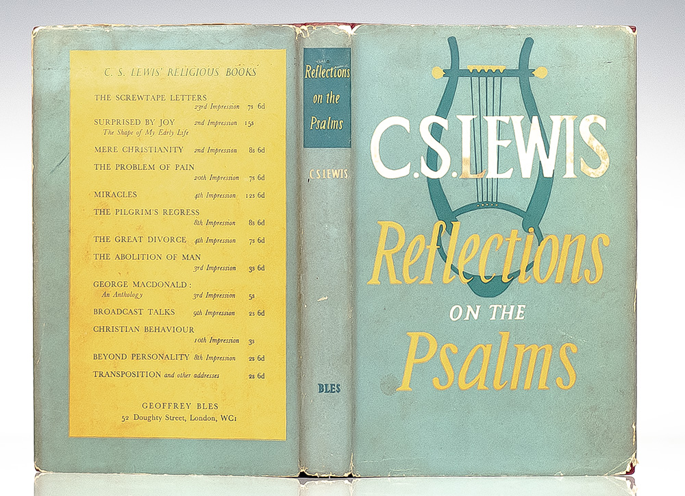 Reflections on the Psalms.