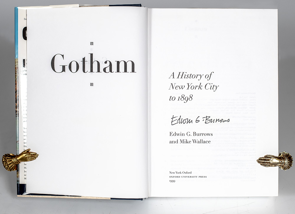 Gotham: A History of New York City to 1898.