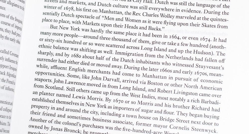 Gotham: A History of New York City to 1898.