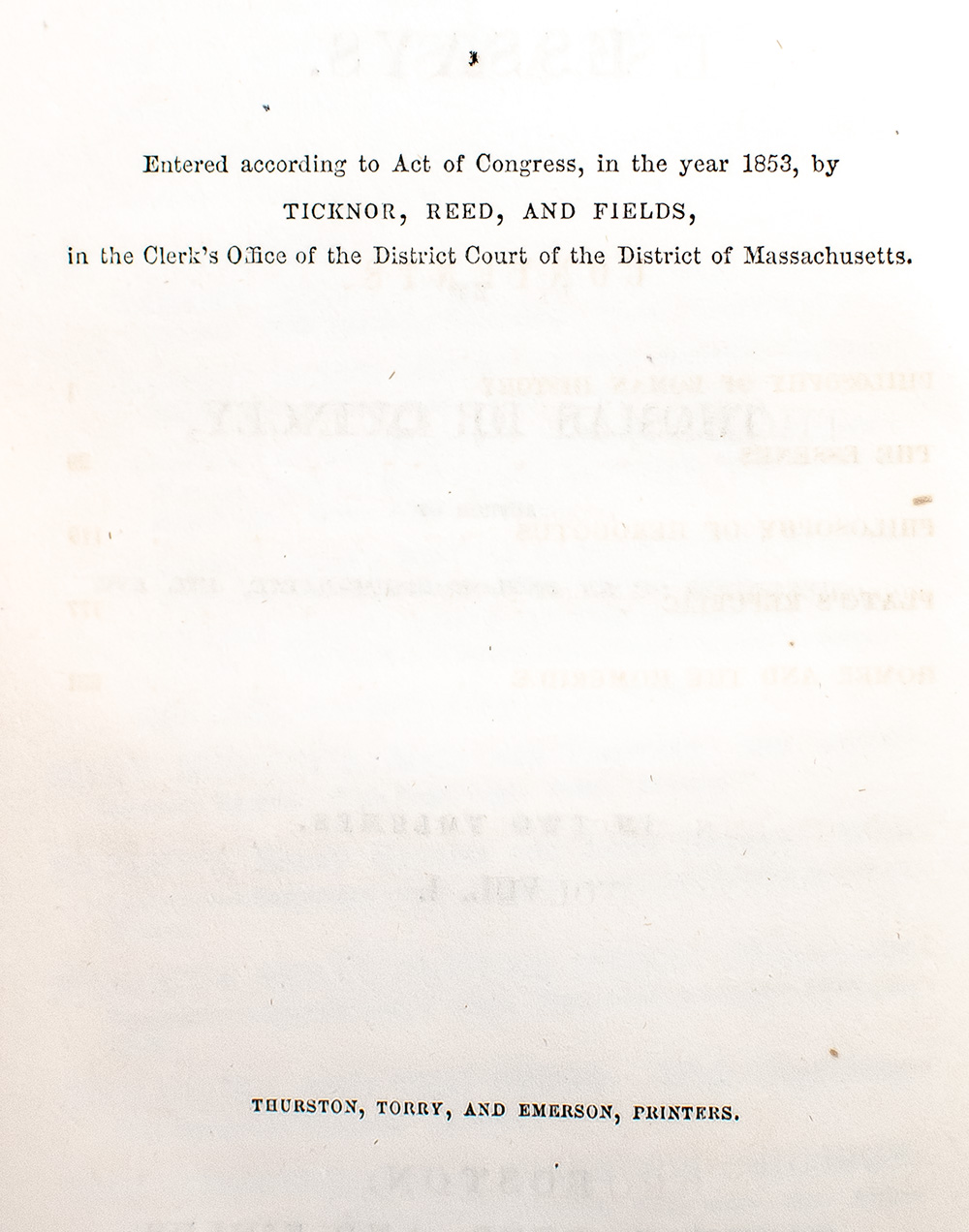 Historical and Critical Esssays