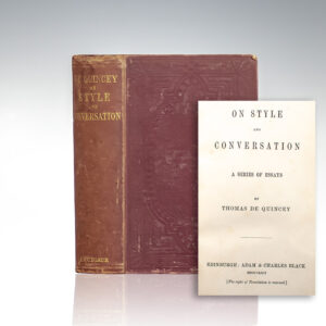 On Style and Conversation: A Series of Essays