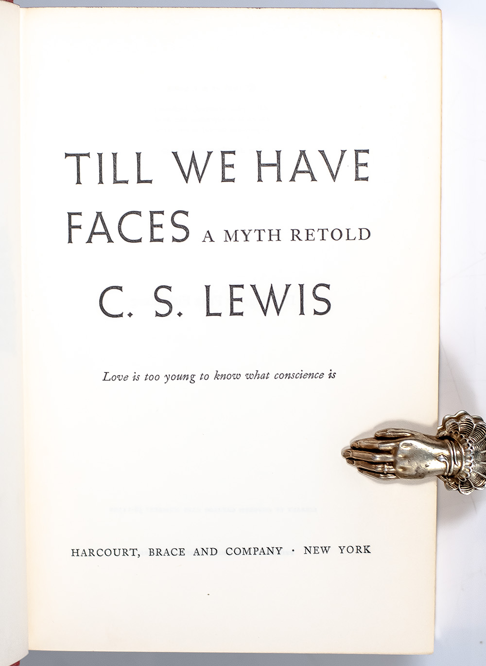 Till We Have Faces: A Myth Retold.