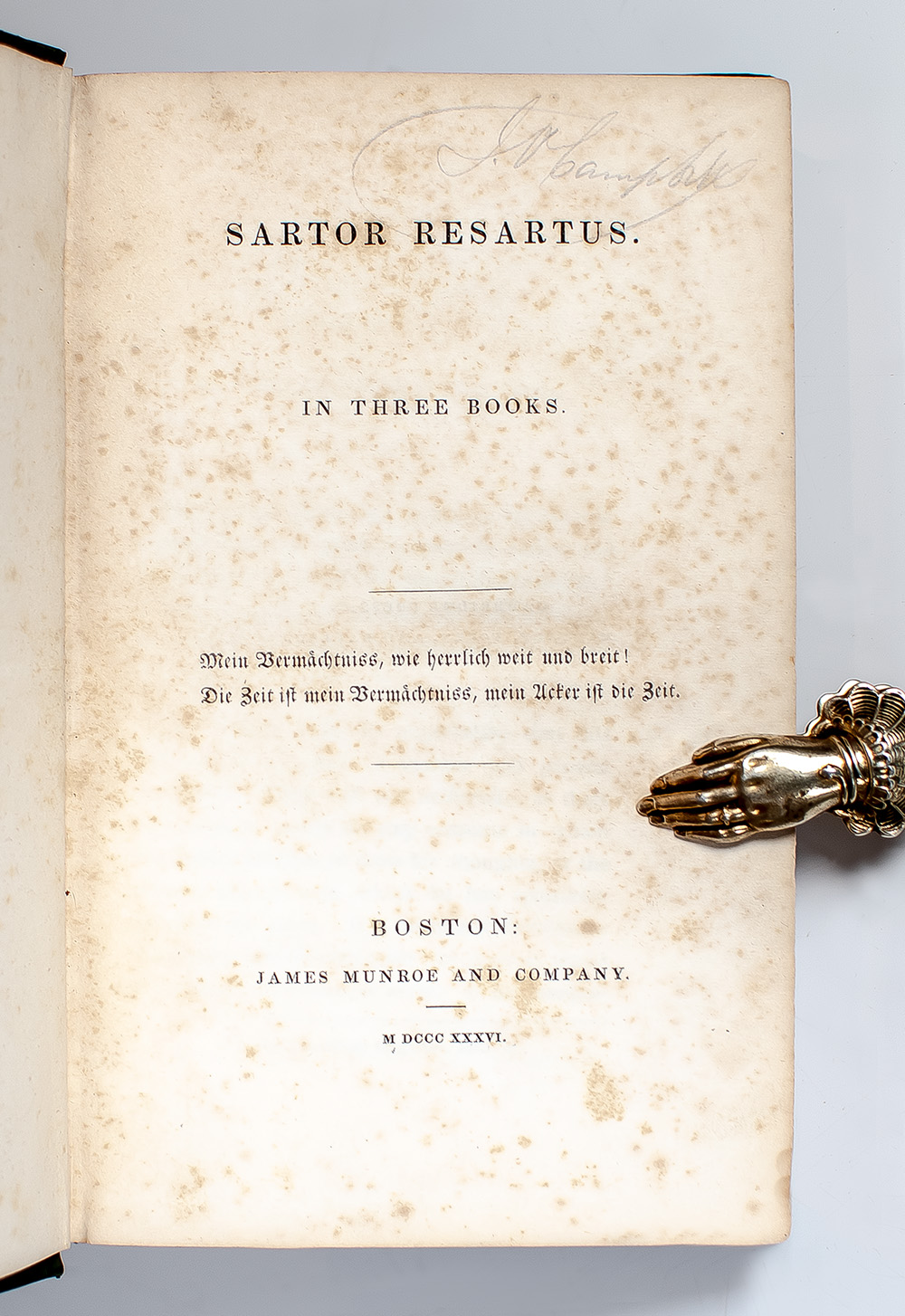 Sartor Resartus.