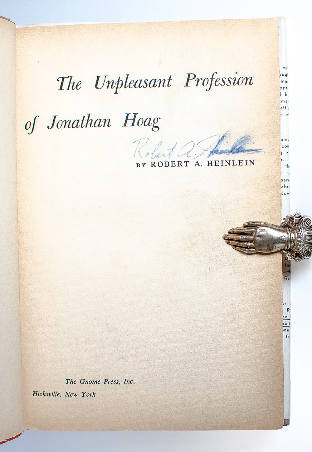 The Unpleasant Profession of Jonathan Hoag.