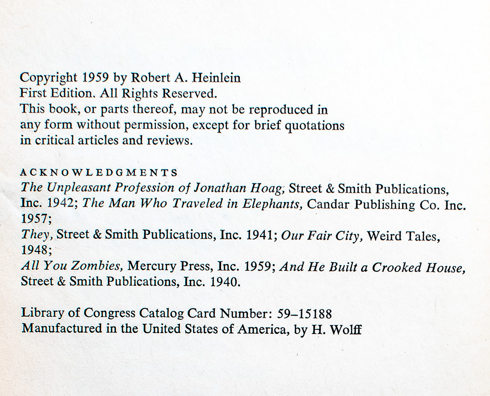 The Unpleasant Profession of Jonathan Hoag.