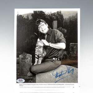 Stephen King Signed Photograph.