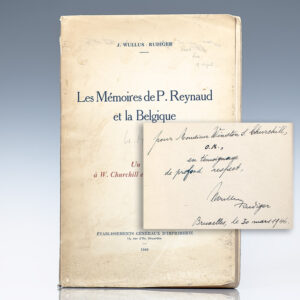 Les Mémoires de P. Reynaud et la Beligque: Un appel à W. Churchill et au Gl de Gaulle. [The Memoirs of P. Reynaud and Belgium: A Call to W. Churchill and to Gl de Gaulle].