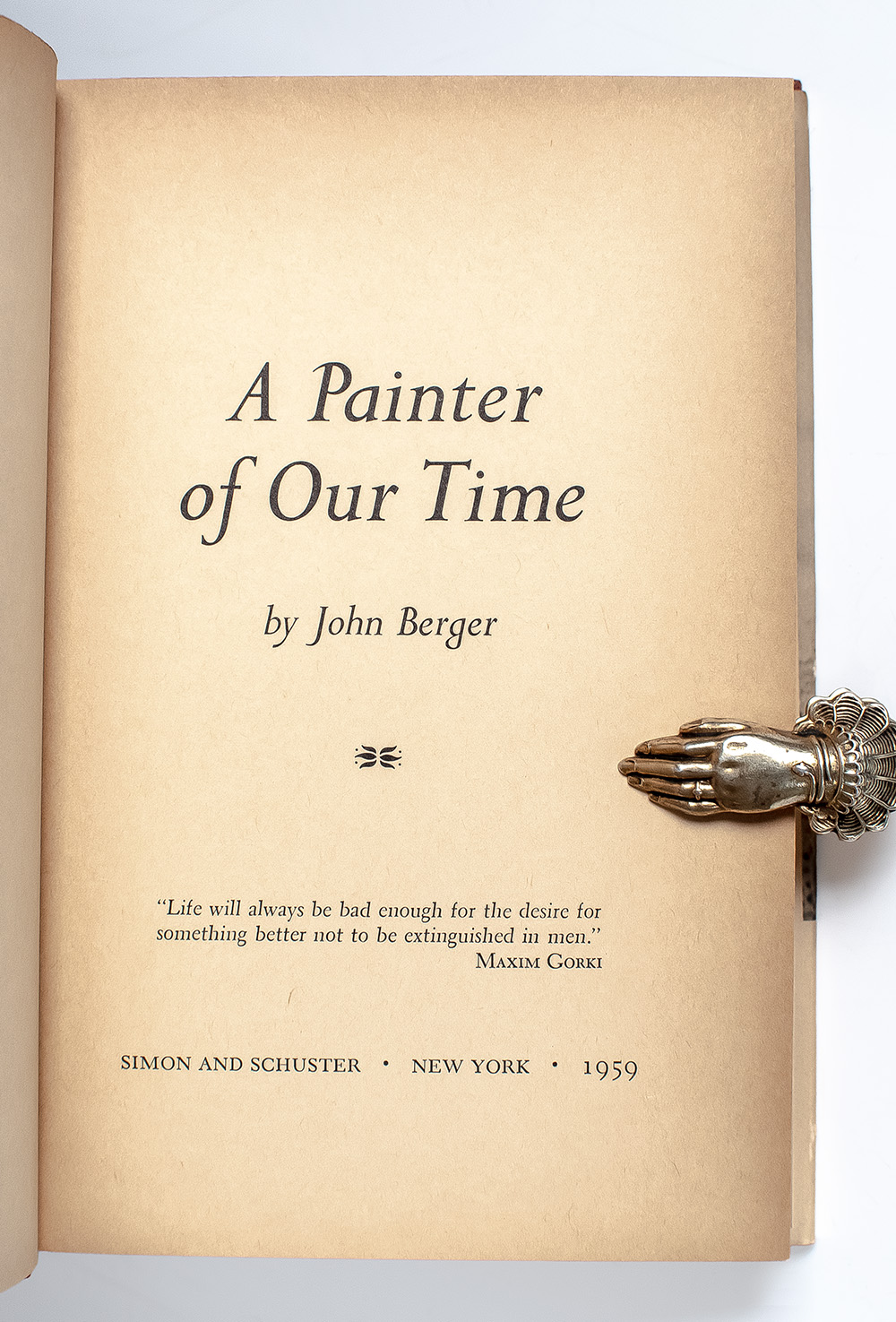 A Painter of Our Time.