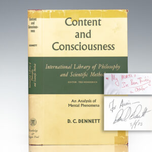 Content and Consciousness: An Analysis of Mental Phenomena.