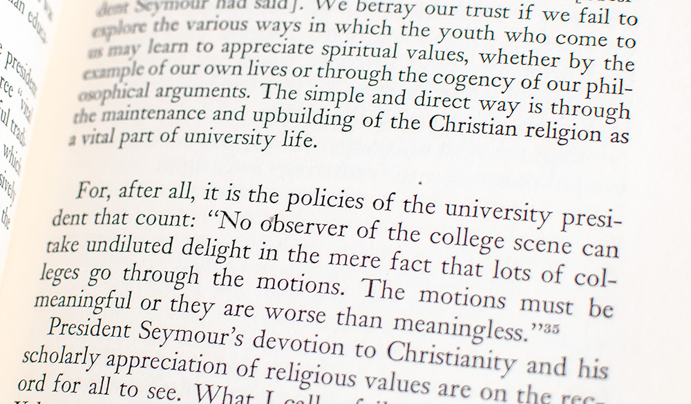God and Man at Yale: The Superstitions of "Academic Freedom".