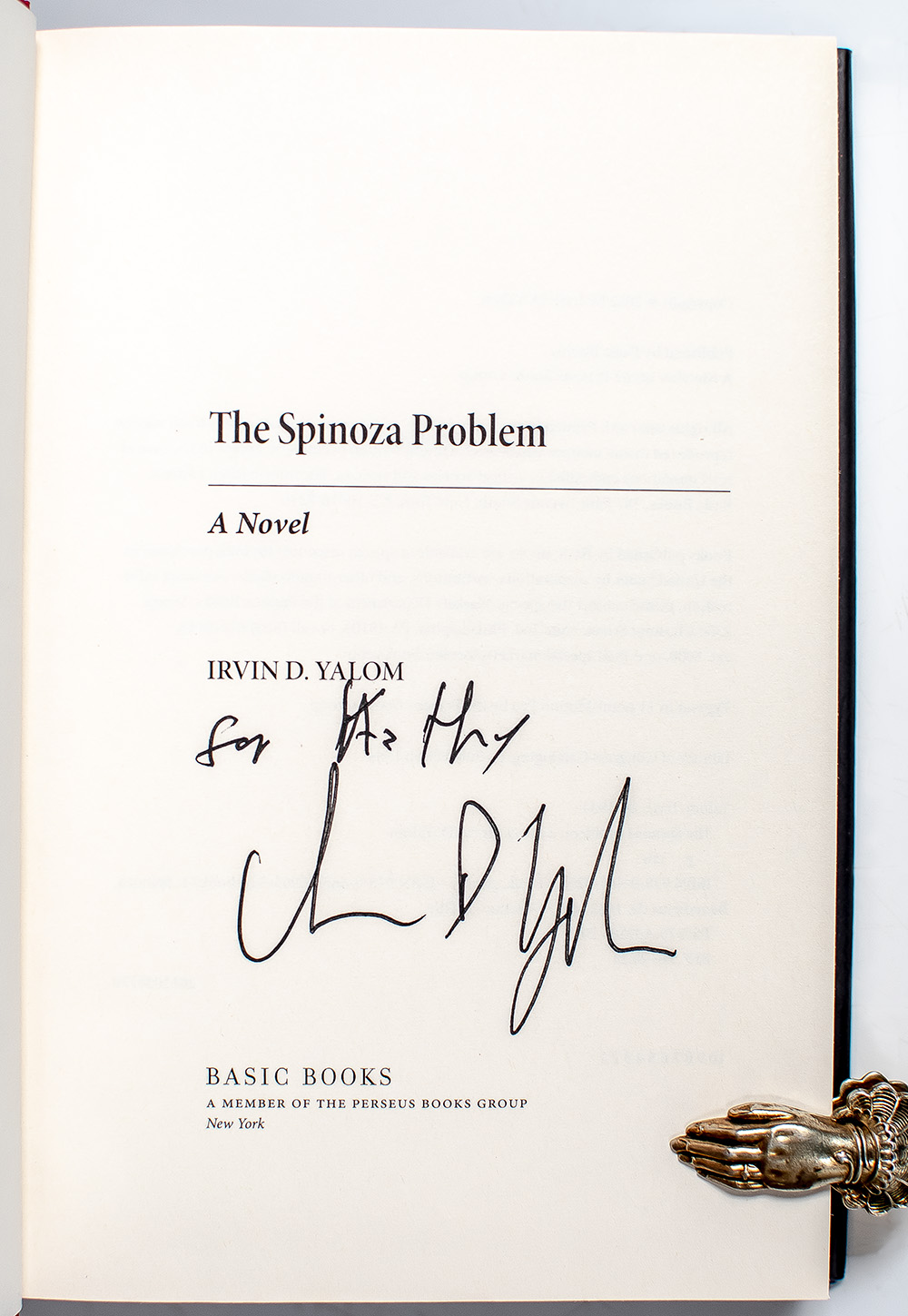 The Spinoza Problem.