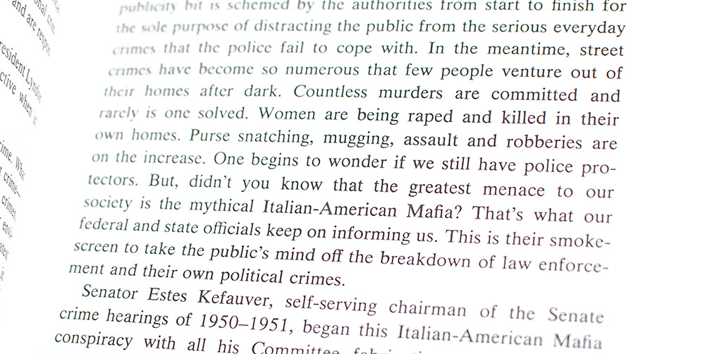 The Mafia Conspiracy.