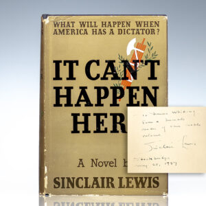 It Can't Happen Here.