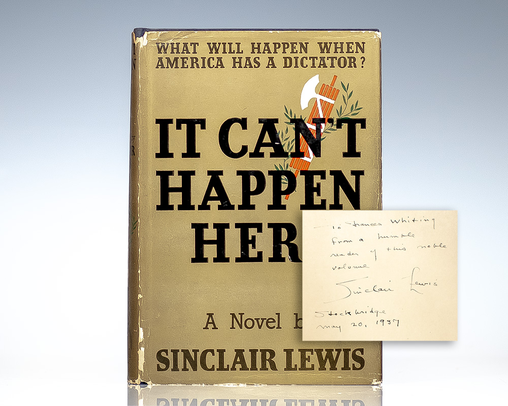 It Can’t Happen Here.