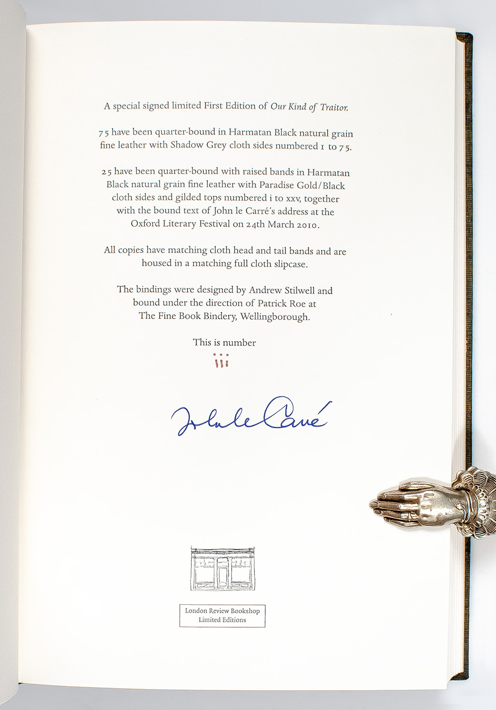 Our Kind of Traitor and An Address Given at the Oxford Literary Festival March 2010.