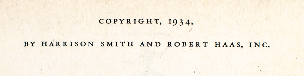 Seven Gothic Tales.
