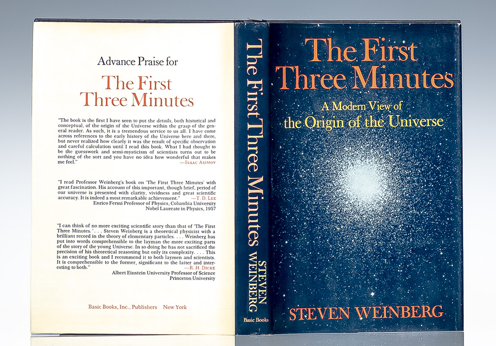 The First Three Minutes: A Modern View Of The Origin Of The Universe.