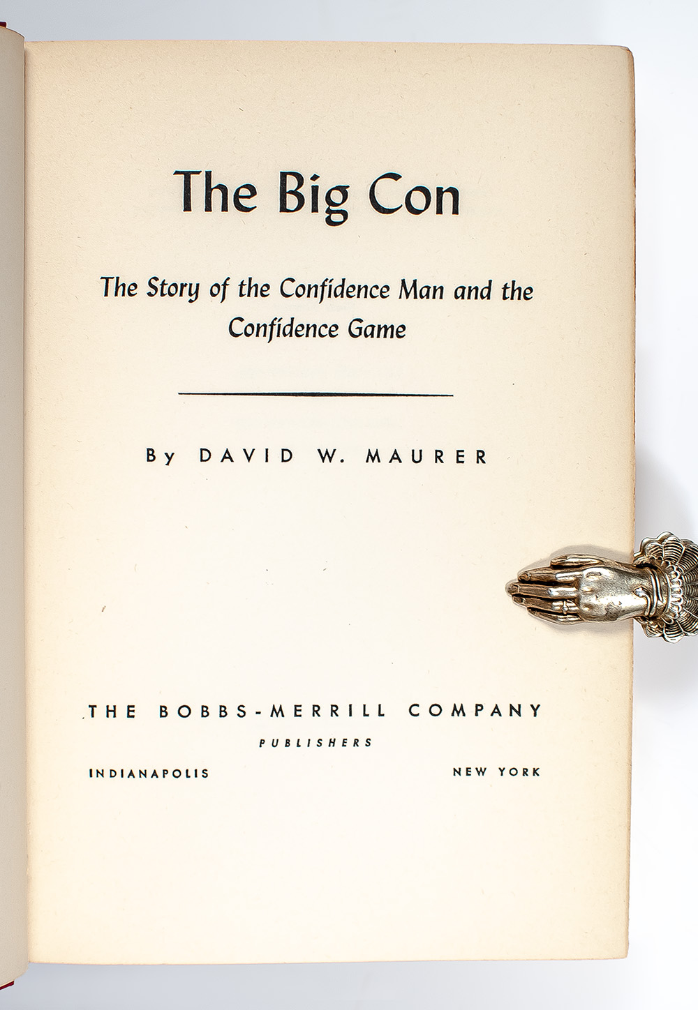 The Big Con: The Story of the Confidence Man. - Image 7