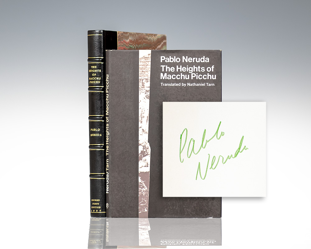 The Heights of Macchu Picchu.