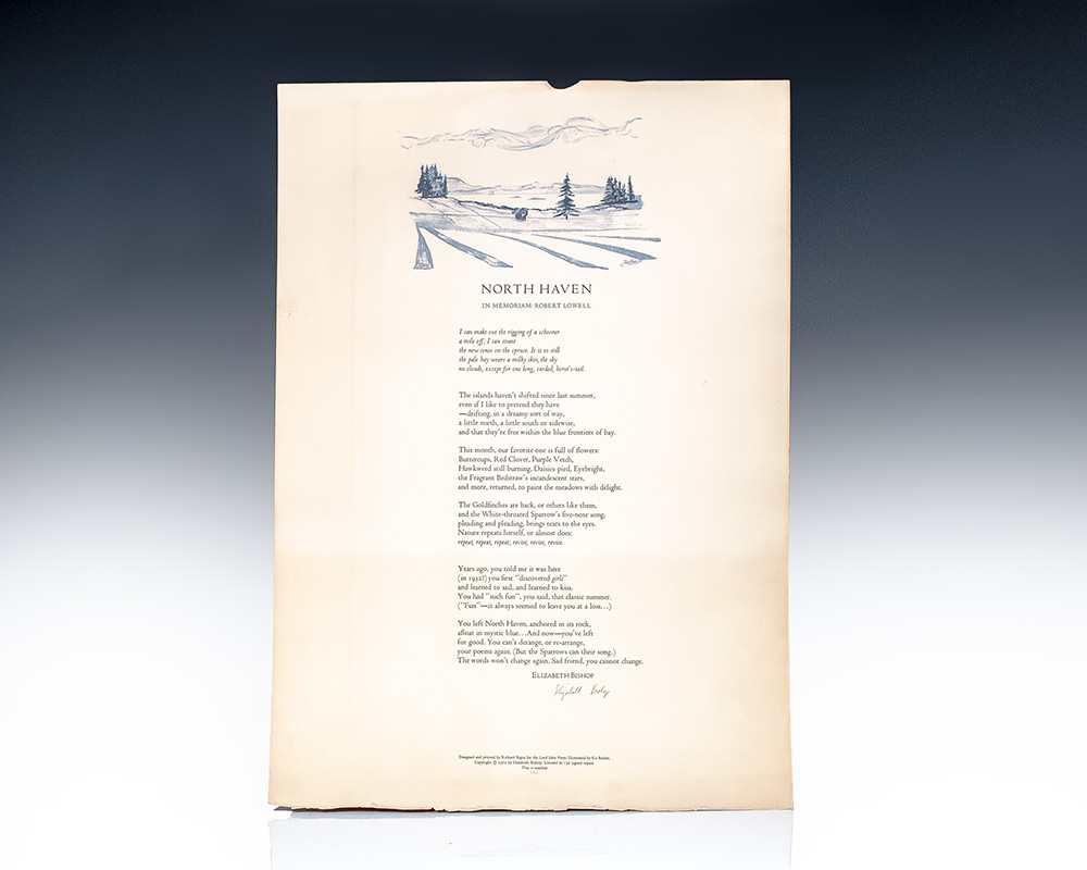 North Haven: In Memoriam Robert Lowell.