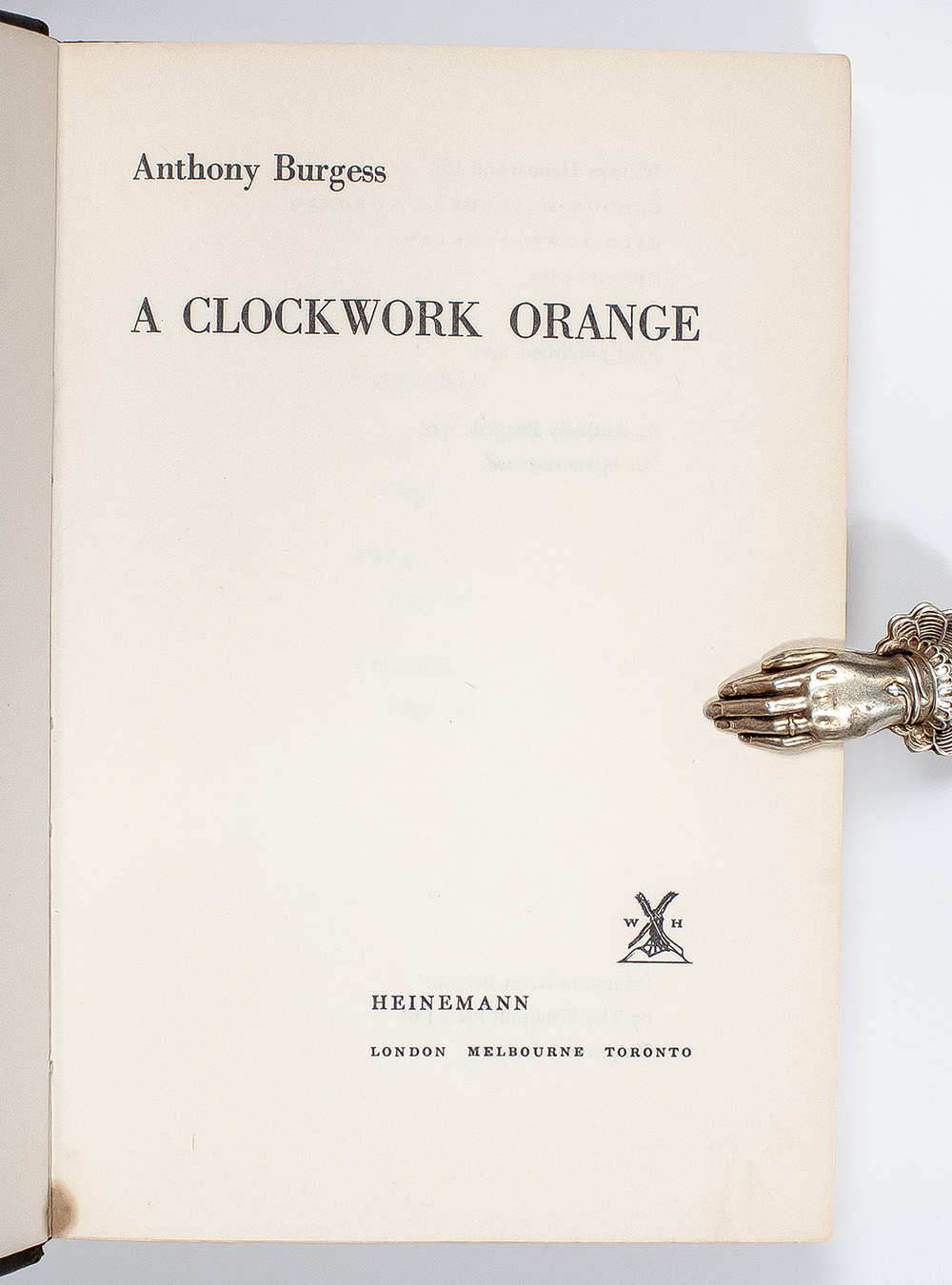 A Clockwork Orange.