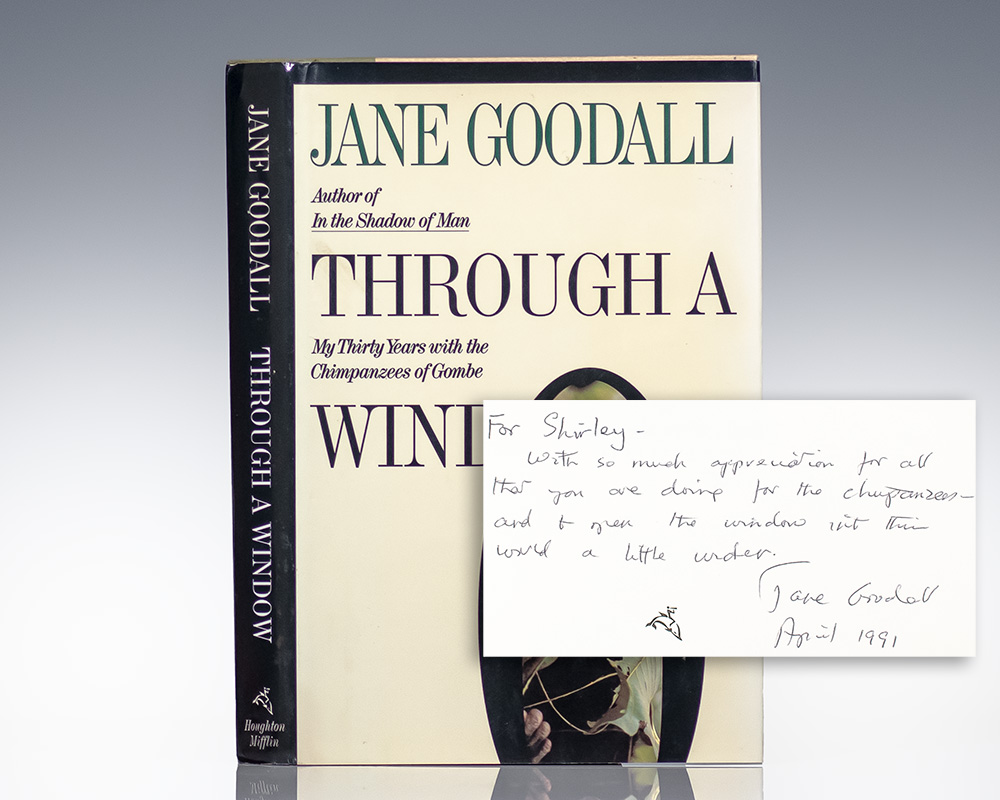 Through A Window: My Thirty Years with the Chimpanzees of Gombe.