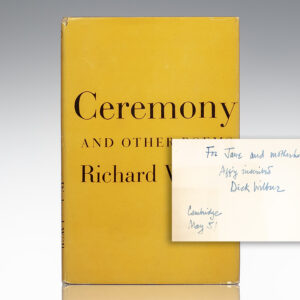 Ceremony And Other Poems.