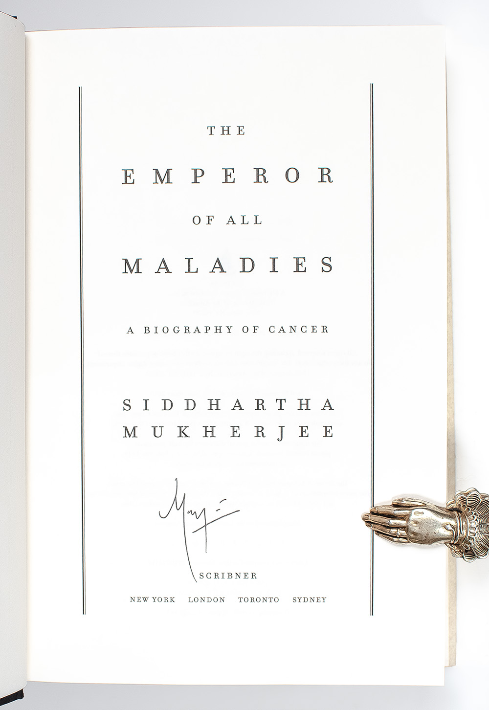 The Emperor Of All Maladies: A Biography of Cancer.