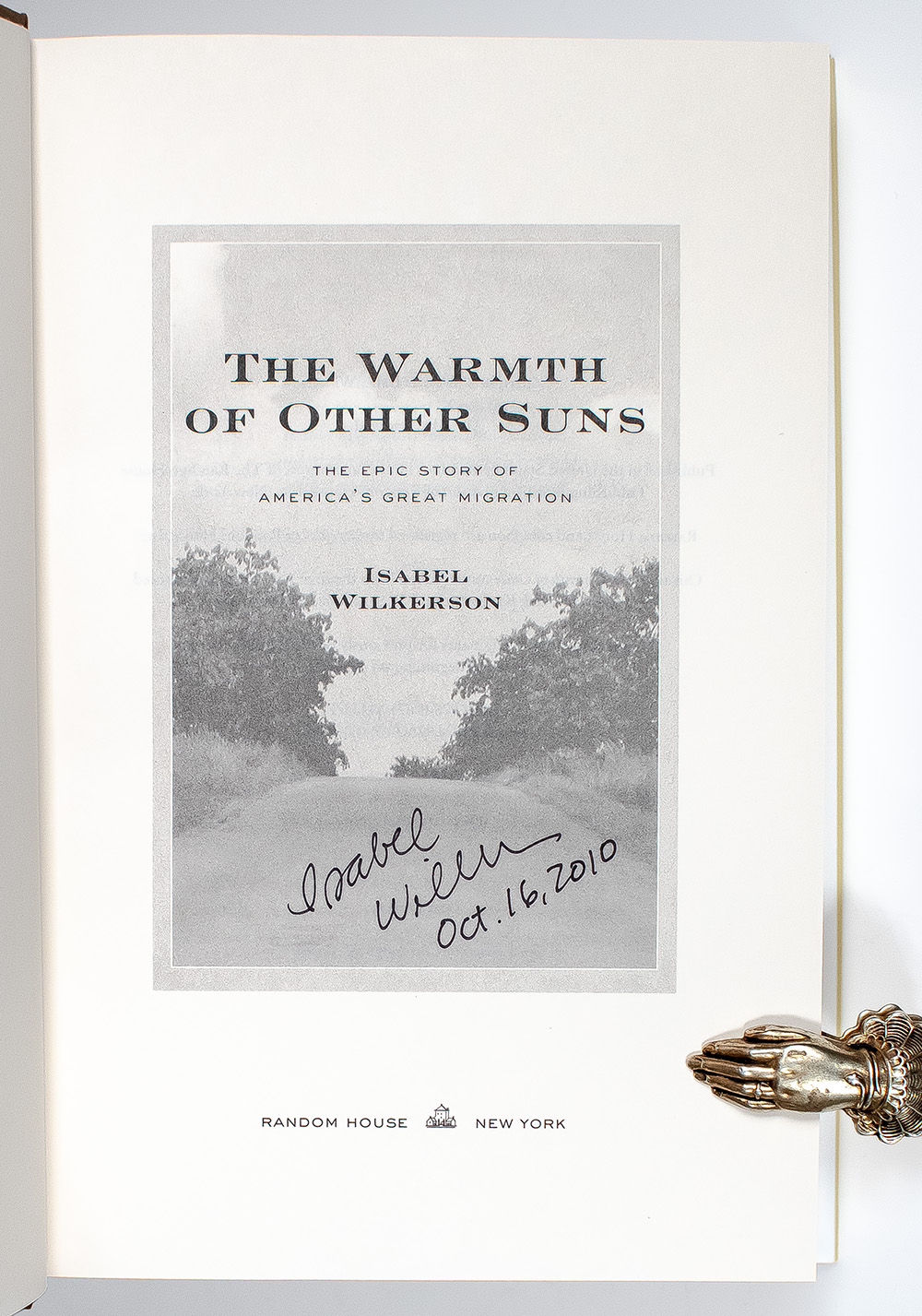 The Warmth of Other Suns: The Epic Story of America's First Great Migration.
