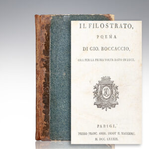 Il Filostrato, Poema.