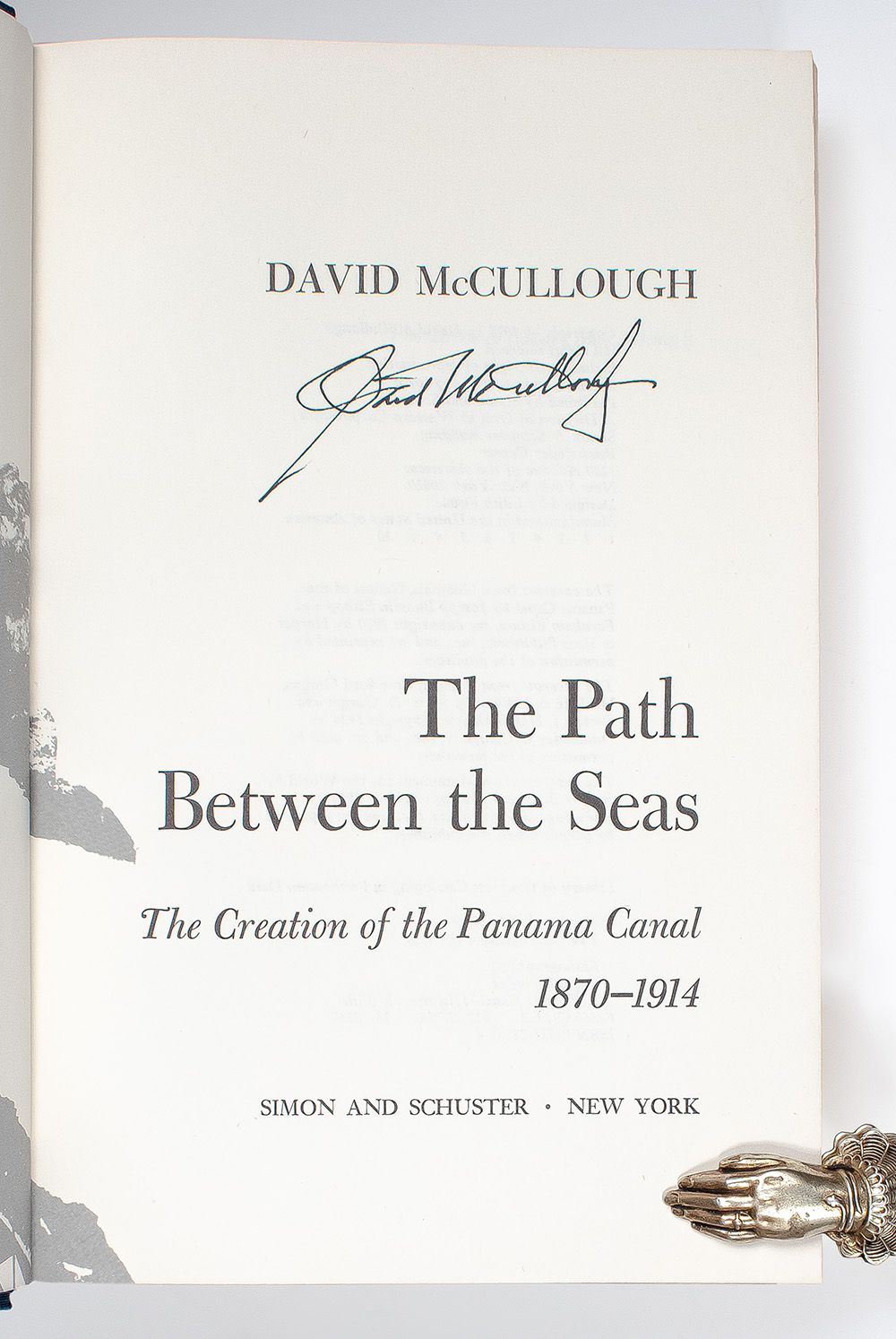 The Path Between the Seas: The Creation of the Panama Canal, 1870-1914.