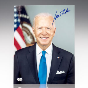 Joe Biden Signed Photograph.