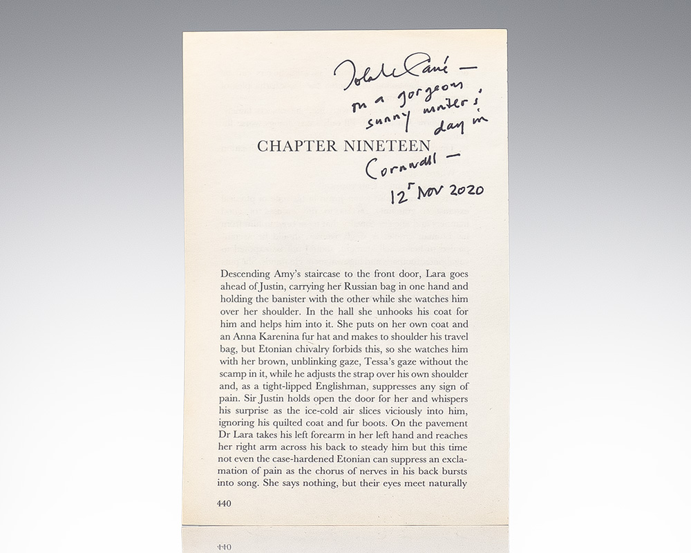 John le Carré Annotated Page From The Constant Gardener.