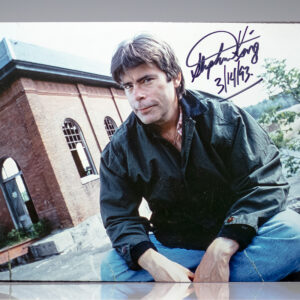 Stephen King Signed Photograph.