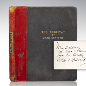 The Rubaiyat of Omar Khayyam.