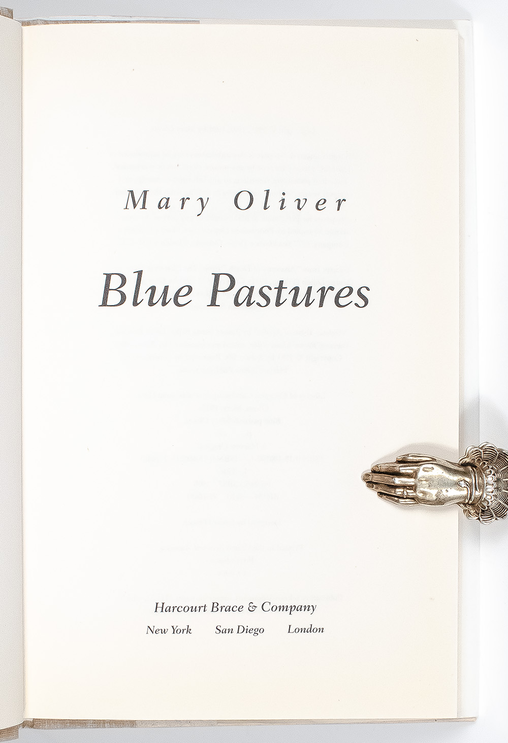 Blue Pastures.