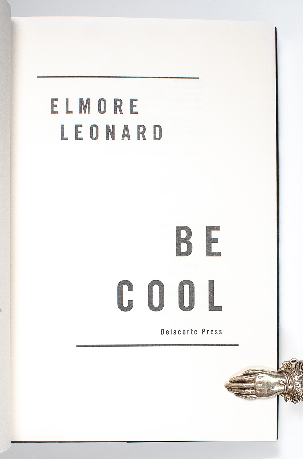 Be Cool.