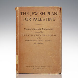 The Jewish Plan for Palestine: Memoranda and Statements Presented by The Jewish Agency for Palestine to the United Nations Special Committee on Palestine.