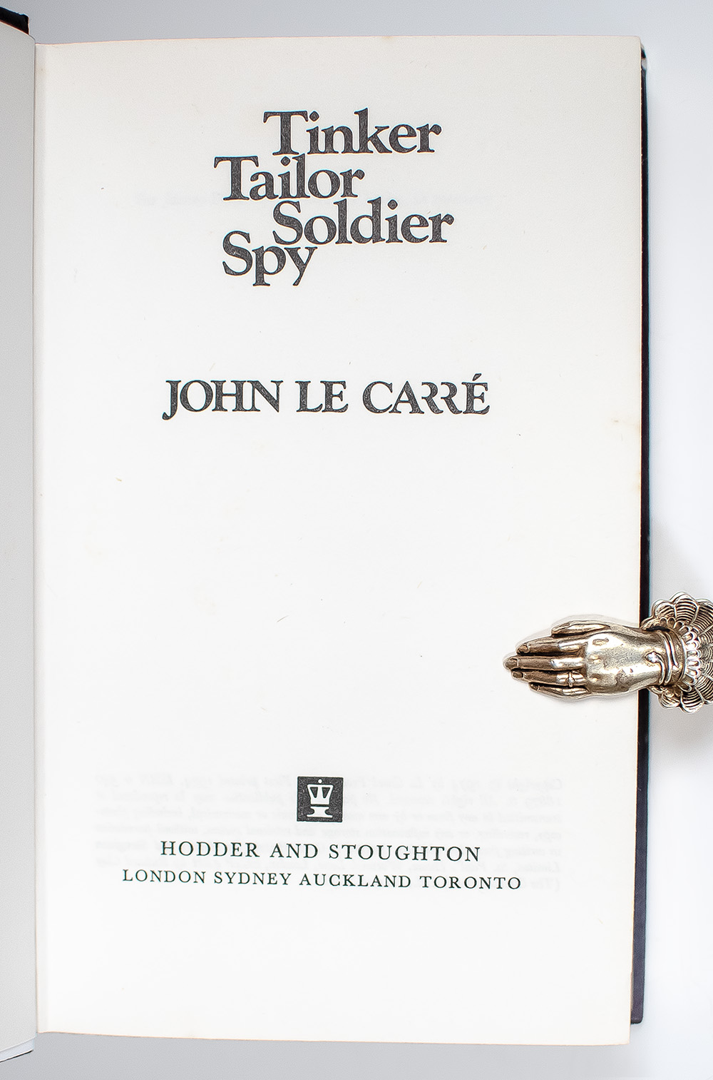 Tinker, Tailor, Soldier, Spy.