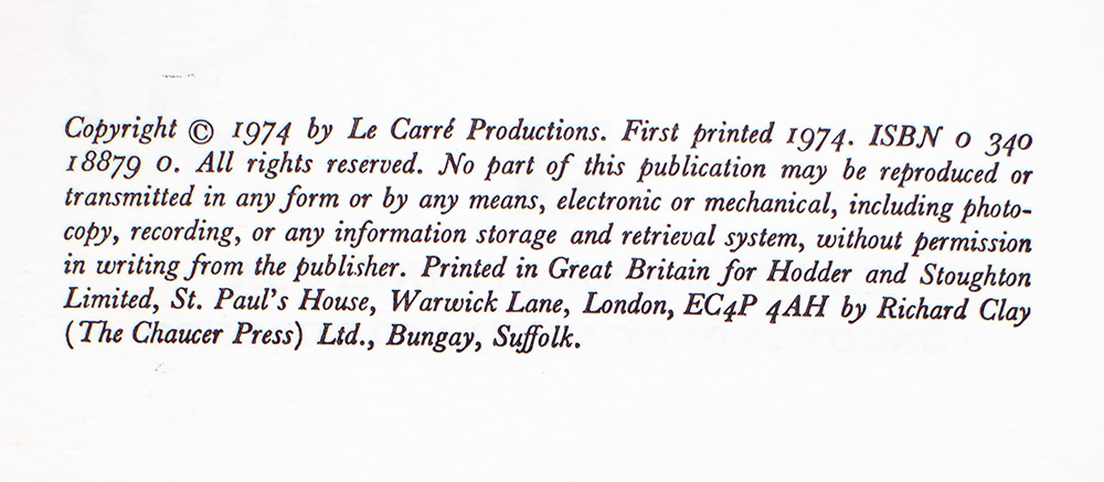 Tinker, Tailor, Soldier, Spy.