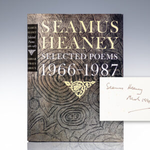 Selected Poems 1966-1987.