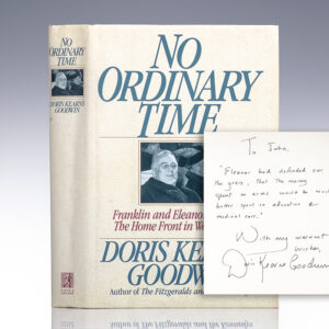 No Ordinary Time: Franklin and Eleanor Roosevelt: The Home Front in World War II.