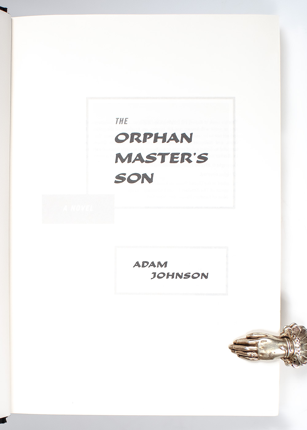 The Orphan Master's Son.