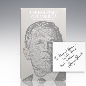 A Fresh Start for America: Policy Addresses of George W. Bush.