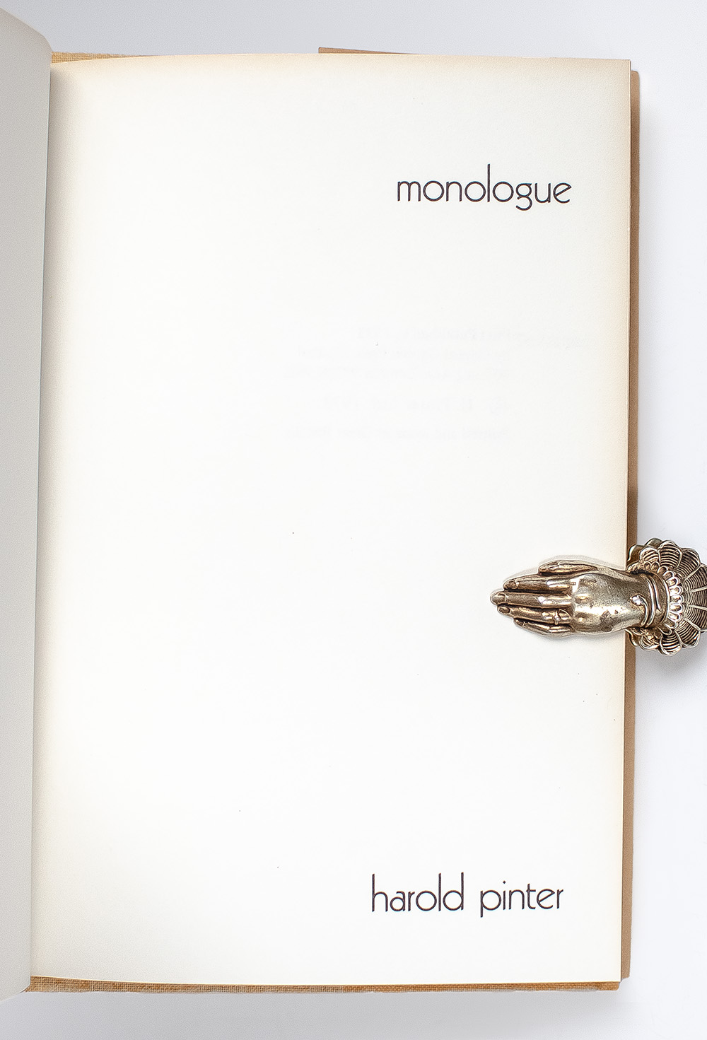 Monologue.