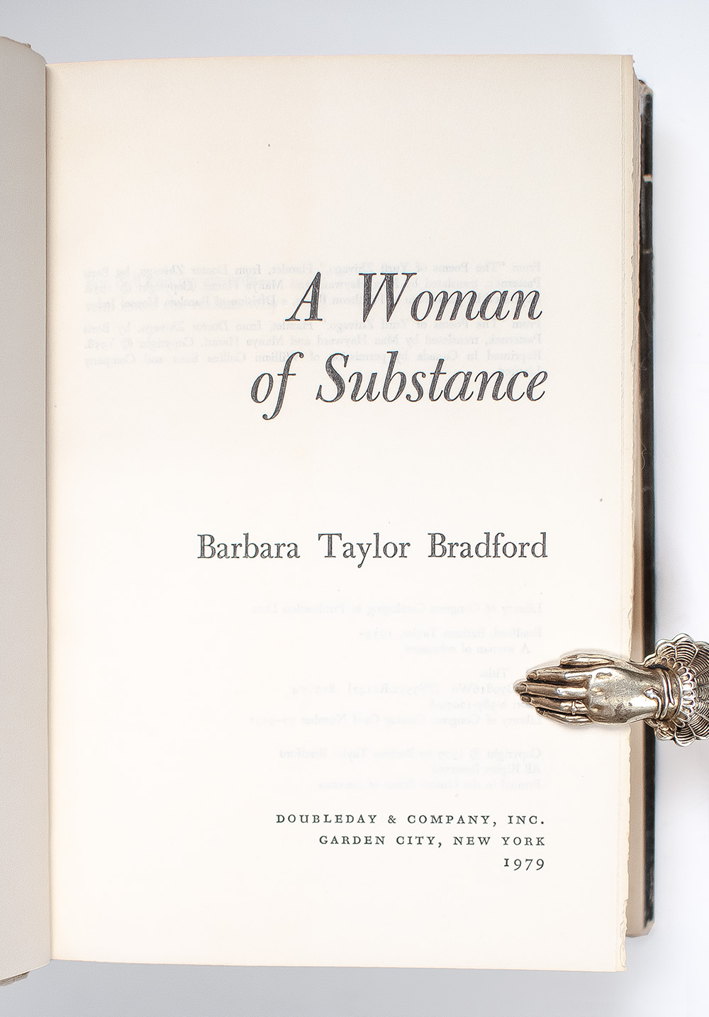 A Woman of Substance.