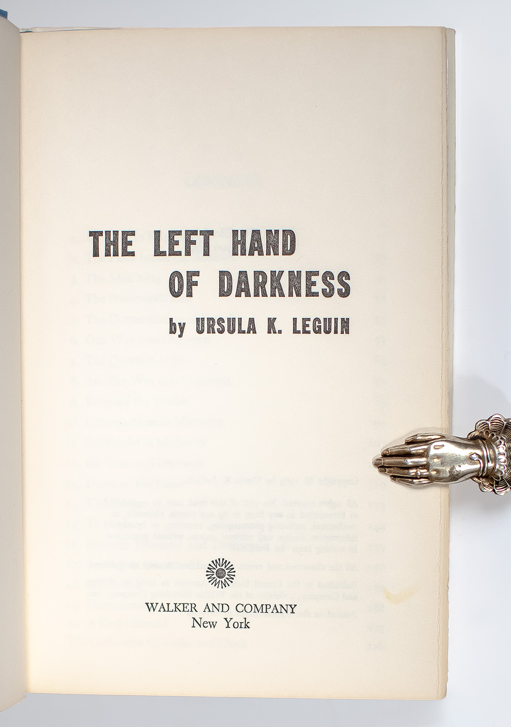 The Left Hand of Darkness.